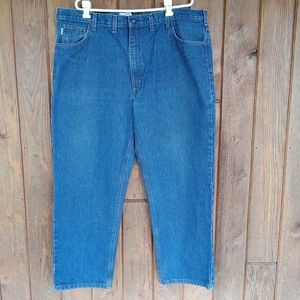Carhartt FR Jeans Mens 44x30 Blue Work Jeans 3 HRC Flame Resistant.